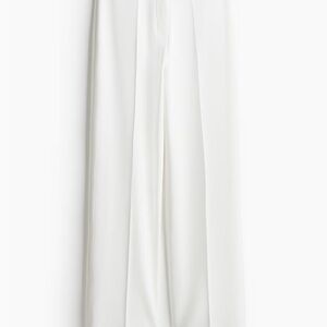 H&M White Wide Leg Women's Pants